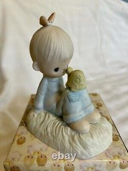 Vintage Precious Moments Lot Of 21 Original Including God Loveth A Cheerful Give