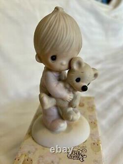 Vintage Precious Moments Lot Of 21 Original Including God Loveth A Cheerful Give