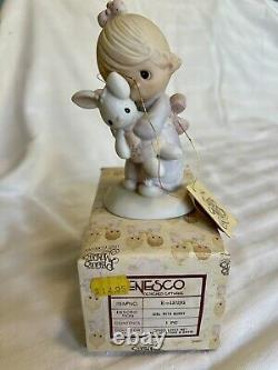 Vintage Precious Moments Lot Of 21 Original Including God Loveth A Cheerful Give