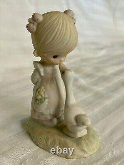 Vintage Precious Moments Lot Of 21 Original Including God Loveth A Cheerful Give