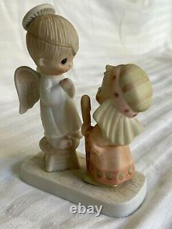 Vintage Precious Moments Lot Of 21 Original Including God Loveth A Cheerful Give