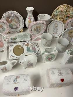 Vintage Precious Moments Lot Of 52 Pieces 1990s
