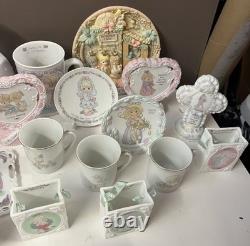 Vintage Precious Moments Lot Of 52 Pieces 1990s
