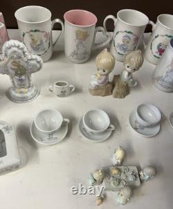 Vintage Precious Moments Lot Of 52 Pieces 1990s