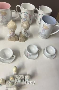Vintage Precious Moments Lot Of 52 Pieces 1990s