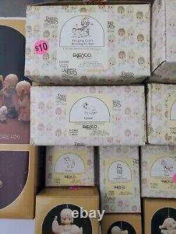 Vintage Precious Moments Lot including Come Let Us Adore Him