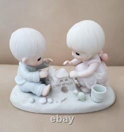 Vintage Precious Moments Lot of 19 Figurines 1979-1999 Butcher Jonathan & David