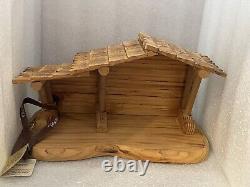 Vintage Precious Moments Manger And Come Let Us Adore Him Figurine Set New