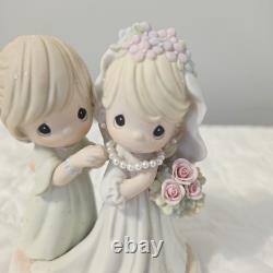 Vintage Precious Moments Mom/Beautiful & Blushing, My Baby's Now A Bride #117802