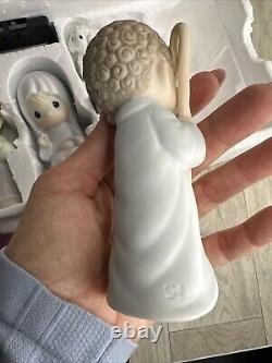 Vintage Precious Moments Nativity Set 9 Pc Come Let Us Adore Him Box 104000 5