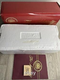 Vintage Precious Moments Nativity Set 9 Pc Come Let Us Adore Him Box 104000 5