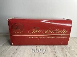 Vintage Precious Moments Nativity Set 9 Pc Come Let Us Adore Him Box 104000 5