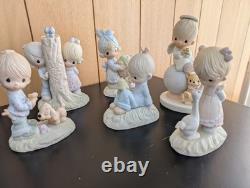 Vintage Precious Moments Original 21 Lot 6 Rare Jonathan & David First Editions