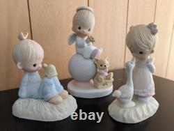 Vintage Precious Moments Original 21 Lot 6 Rare Jonathan & David First Editions
