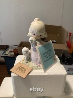 Vintage, Retired Lot Of Precious Moments Figurines. Most With Boxes & Hang tags
