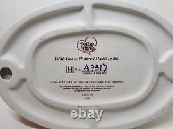 Vntg Rare Precious Moments Figurine With You Is Where I Want To Be 2013 #A9317