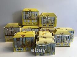 Vtg 80's Precious Moments Birthday Train Set Of 12 Pieces Clown, Baby to 10 Year