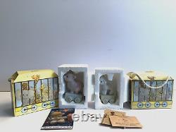 Vtg 80's Precious Moments Birthday Train Set Of 12 Pieces Clown, Baby to 10 Year