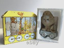 Vtg 80's Precious Moments Birthday Train Set Of 12 Pieces Clown, Baby to 10 Year