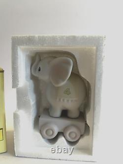 Vtg 80's Precious Moments Birthday Train Set Of 12 Pieces Clown, Baby to 10 Year