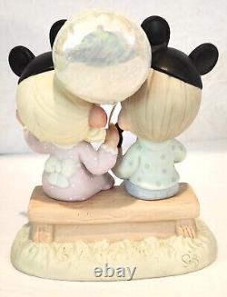 Walt Disney Precious Moments HAPPINESS IS BEST SHARED TOGETHER 4004156 Retired