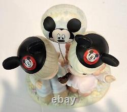 Walt Disney Precious Moments HAPPINESS IS BEST SHARED TOGETHER 4004156 Retired