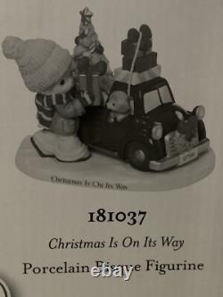 XMAS? Precious Moments? Christmas Is On Its Way 2017 NIB #181037