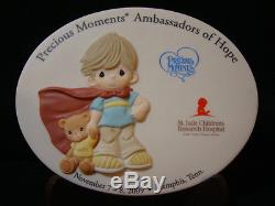 Yb Precious Moments-Collectors Medallion-St Jude Childrens Hospital-Hand Signed