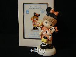 Yd Precious Moments-Disney Theme Park Only Exclusive Figurine-Girl/Minnie Mouse