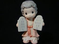 Za Precious Moments-Moses withTen Commandments-I Have Spoken To You From Heaven