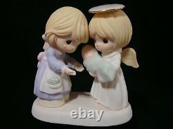 Zd Precious Moments-Mommy's Love Goes With You-CHAPEL EXCLUSIVE-Bereavement-RARE