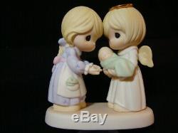 Zd Precious Moments-Mommy's Love Goes With You-RARE Original Chapel Version